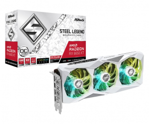 ASRock Radeon RX 6650 XT Steel Legend 8GB OC videokártya (RX6650XT SL 8GO)