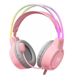 ONIKUMA X15PRO vezetékes gaming fejhallgató pink (X15PRO)