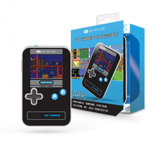 My Arcade DGUN-3913 Go Gamer Classic hordozhat&oacute; j&aacute;t&eacute;kkonzol fekete - k&eacute;k (300 j&aacute;t&eacute;k)