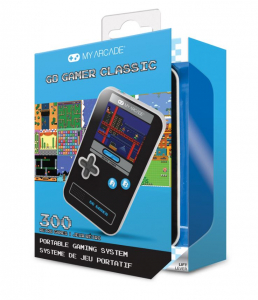 My Arcade DGUN-3913 Go Gamer Classic hordozhat&oacute; j&aacute;t&eacute;kkonzol fekete - k&eacute;k (300 j&aacute;t&eacute;k)