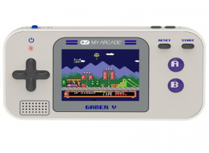 My Arcade DGUN-3920 Gamer V Classic hordozhat&oacute; j&aacute;t&eacute;kkonzol sz&uuml;rke - lila (220 j&aacute;t&eacute;k)