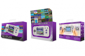 My Arcade DGUN-3920 Gamer V Classic hordozhat&oacute; j&aacute;t&eacute;kkonzol sz&uuml;rke - lila (220 j&aacute;t&eacute;k)