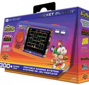 My Arcade DGUNL-4127 Data East hordozható játékkonzol (300 játék)