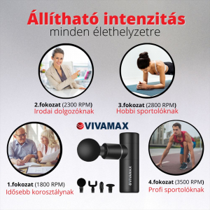 Vivamax GYVM44 IntenseGun "Vibe" massz&aacute;zspisztoly