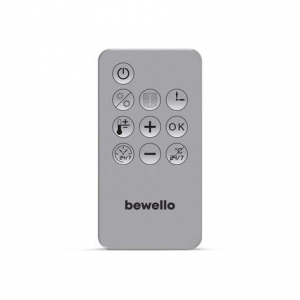 Bewello BW2026 fali hősugárzó fehér