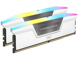 32GB 6000MHz DDR5 RAM Corsair VENGEANCE RGB CL36 (2x16GB) (CMH32GX5M2E6000C36W)