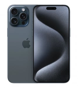 Apple iPhone 15 Pro Max 512GB mobiltelefon kék (MU7F3SX/A)