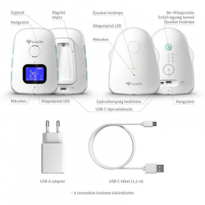 TrueLife NannyTone VM3 audio bébiőr (TLNTVM3)