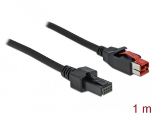 Delock Powered USB k&aacute;bel apa 24 V > 2 x 4 tűs apa 1m (85950)