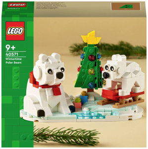 LEGO® ICONS: Jegesmedvék télen (40571)