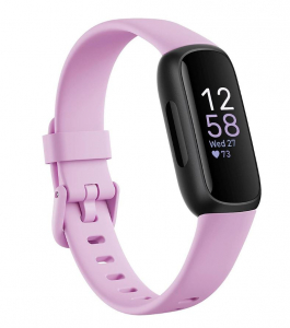 Fitbit Inspire 3 aktivításmérő karpánt fekete-lila