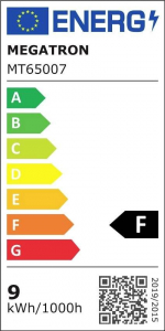 Megatron LED fényforrás E27 Izzólámpa forma 5.5 W Semleges fehér (MT65006)