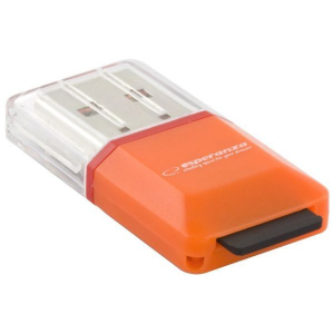 Esperanza EA134O USB 2.0 kártyaolvasó naranssárga