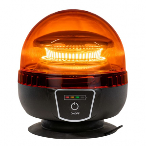 JBM villogó LED-es narancs 5V mágneses tölthető (0252827)