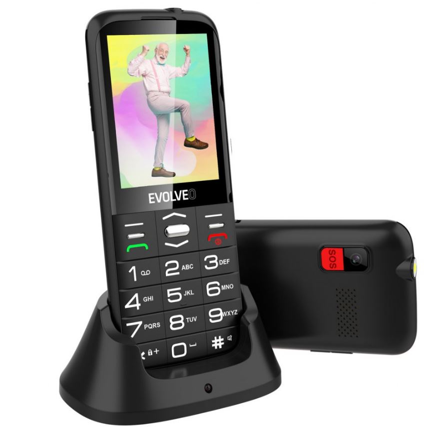 Evolveo Easyphone Xo Mobiltelefon Fekete Ep Xob