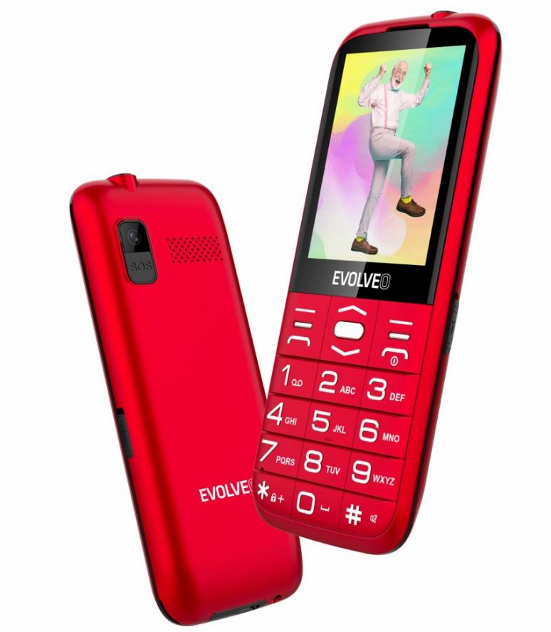 Evolveo Easyphone Xo Mobiltelefon Piros Ep Xor