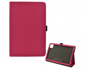 Gigapack T Tablet 5 textil hatású tablet tok rózsaszín (GP-149363)