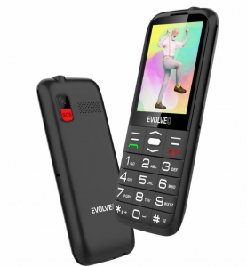 Evolveo EasyPhone XO mobiltelefon fekete (EP-630-XOB)