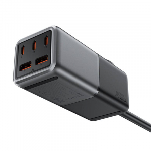 ACEFAST Z2 asztali hálózati töltő 3xUSB-C - 2x USB-A 75W fekete