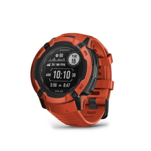 Garmin Instinct 2X Solar okosóra piros (010-02805-01)