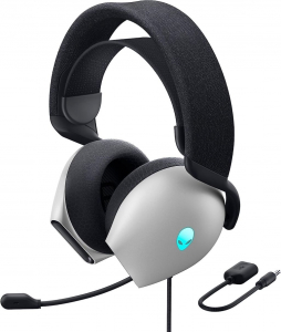 DELL Alienware AW520H gaming headset fekete-fehér