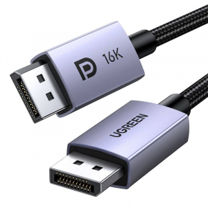 UGREEN DP118 DisplayPort  kábel 16K 1m fekete (15383)