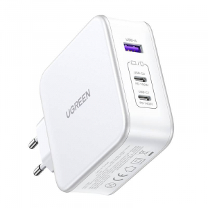 UGREEN 15339 Nexode 2x USB-C, 1x USB-A hálózati töltő 140W fehér (15339)