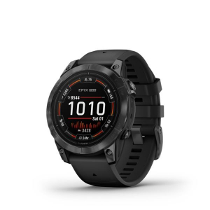 Garmin Epix Pro (Gen 2) okosóra 47 mm, szürke, fekete szilikon szíjjal (010-02803-01)