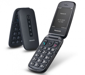 Panasonic KX-TU550EXB mobiltelefon fekete