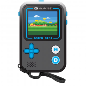 My Arcade DGUN-3926 Gamer Mini Classic 160in1 hordozható játékkonzol fekete-kék