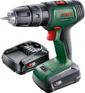 Bosch UniversalImpact 18V akkus f&uacute;r&oacute;-csavaroz&oacute; 2db 1.5Ah-s akku (06039D4102)