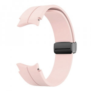 Cellect Samsung Watch 4/5 mágneses szilikon óraszíj 20mm pink (CEL-STRAPWATCH4MA-P)