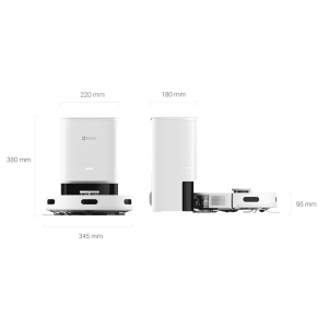 EZVIZ RE4 Plus Smart robotporszívó dokkolóval felmosó funkcióval (CS-RE4P-PWT2)