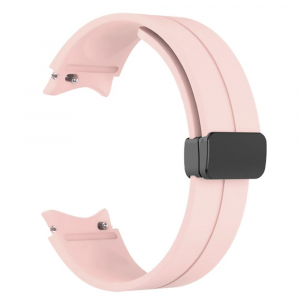 Cellect Samsung Watch 4/5 mágneses szilikon óraszíj 20mm pink (CEL-STRAPWATCH4MA-P)