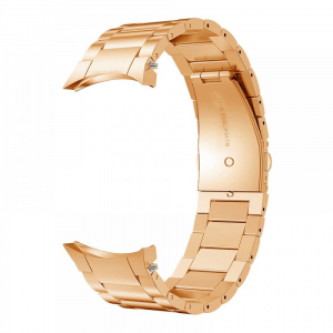 Cellect Samsung Watch 4/5 fém óraszíj 20mm RoseGold (CEL-STRAPWATCH4ME-RG)