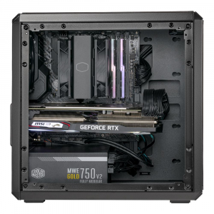 Cooler Master MasterBox Q300L V2 táp nélküli ablakos ház fekete (Q300LV2-KGNN-S00)