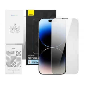 Baseus Diamond iPhone 14 Pro betekintésvédő edzett üvegfólia (P60012018201-01)