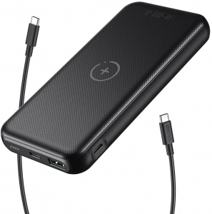 Choetech B650 Power Bank 10000mAh PD18W, 10W Vezetéknélküli Töltővel