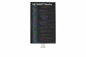 32" LG 32SQ780S-W 4K UHD Smart Monitor Ergo állvánnyal és webOS platformmal
