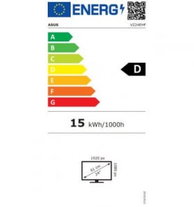 24" ASUS VZ24EHF LCD monitor