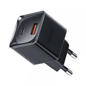 Mcdodo CH-4151 USB-A - USB-C GaN hálózati töltő adapter fekete