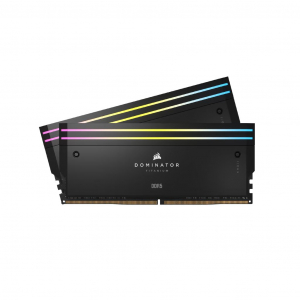 32GB 6400MHz DDR5 RAM Corsair Dominator Titanium RGB CL32 (2x16GB) (CMP32GX5M2B6400C32)