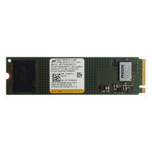 256GB Micron 2450 M.2 NVMe SSD meghajtó (MTFDKBA256TFK-1BC1AABGA)