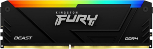 16GB 3200MHz DDR4 RAM Kingston Fury Beast RGB (KF432C16BB12A/16)