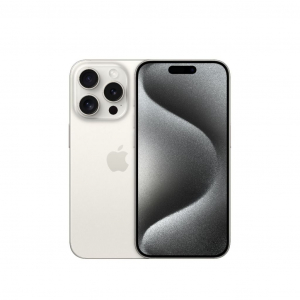Apple iPhone 15 Pro 256GB mobiltelefon fehér (MTV43)