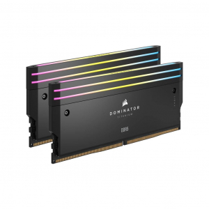 32GB 6400MHz DDR5 RAM Corsair Dominator Titanium RGB CL32 (2x16GB) (CMP32GX5M2B6400C32)