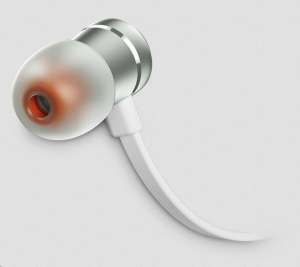JBL T290 In-Ear fülhallgató fehér-ezüst (T290SIL)