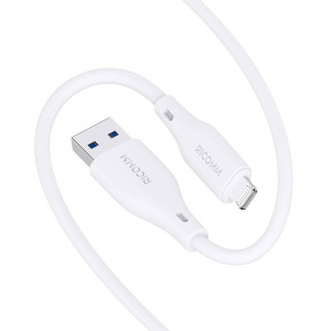 Ricomm USB-A - Lightning kábel 1.2m fehér (RLS004ALW)