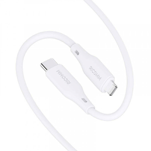 Ricomm USB-C - Lightning kábel 2.1m fehér (RLS007CLW)