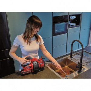 Einhell akkumul&aacute;toros csőtiszt&iacute;t&oacute;g&eacute;p - akkumul&aacute;tor &eacute;s t&ouml;ltő n&eacute;lk&uuml;l (TE-DA 18/760 LI - SOLO)